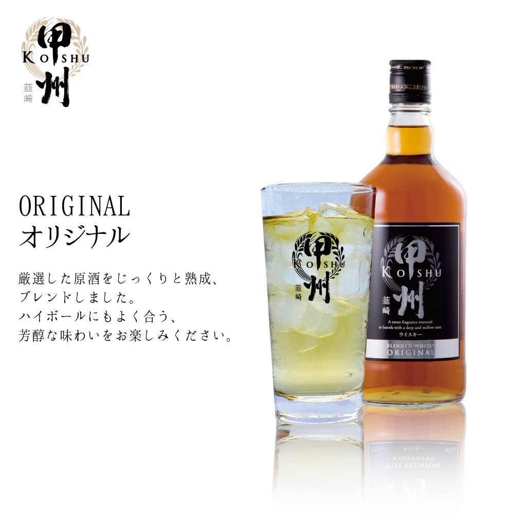 Amazon.co.jp: 甲州韮崎ウイスキー オリジナル 700ml 瓶 [ ウイスキー